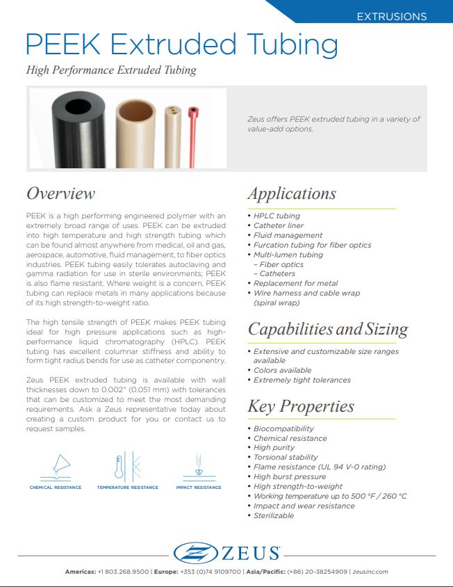 PEEK Tubing