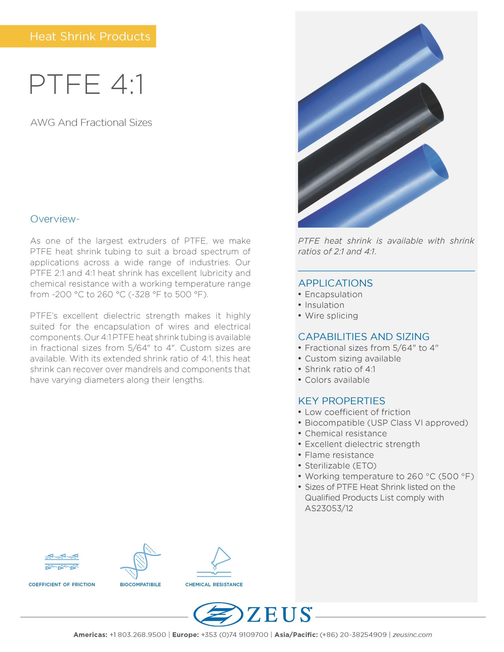 PTFE 41 Heat Shrink